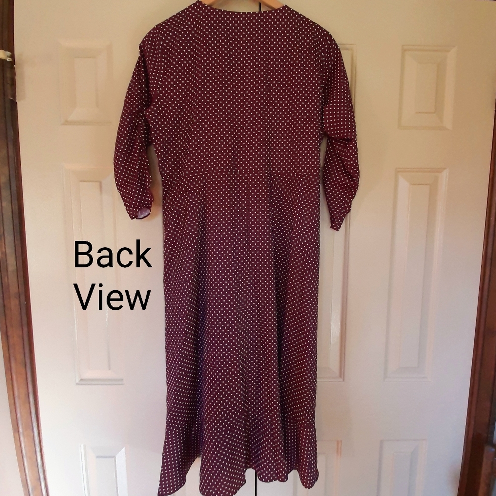 NWT Mulberry Dot Pattern Dress - Picture 3 of 10